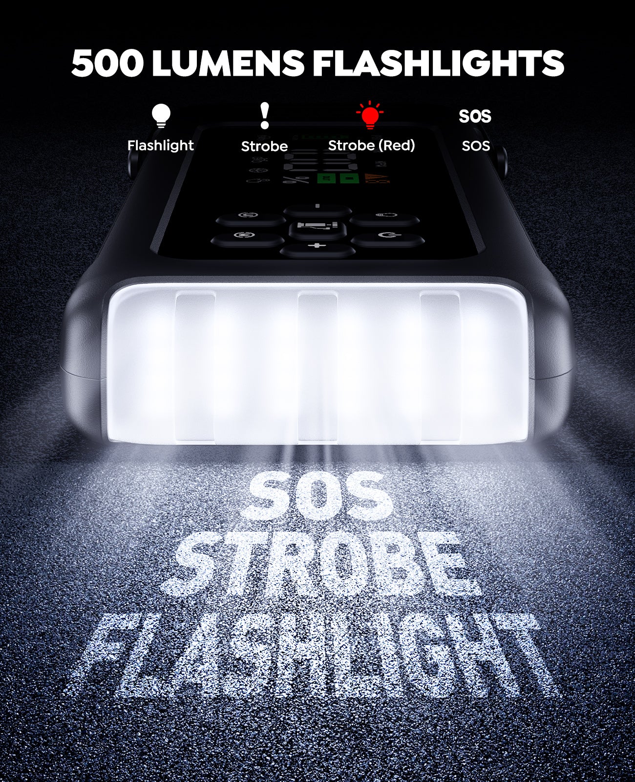 JOLTEKON Car Battery Jump Starter with Air Compressor 4500A 150PSI, Car Jumper Starter Portable (9L Gas/8L Diesel), Jump Box Car Battery with Auto-Shutoff Tire Inflator, Jumper Cables and Light